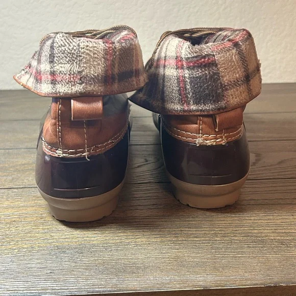 YOKI Duck Rain Boots – Waterproof – Women’s Size 8 (approx. 10" in length) - Picture 7 of 16